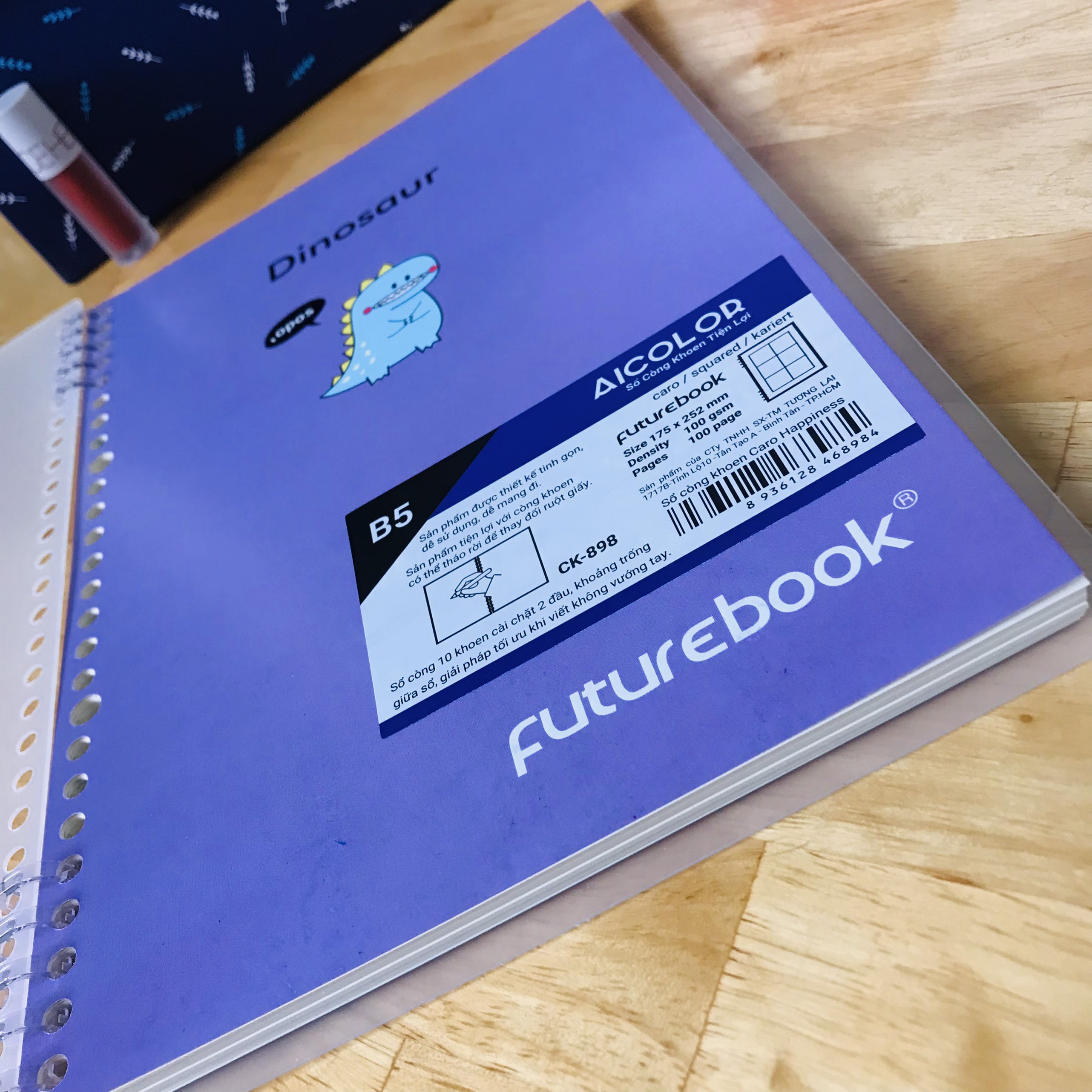 Sổ còng khoen bìa rời B5 FutureBook