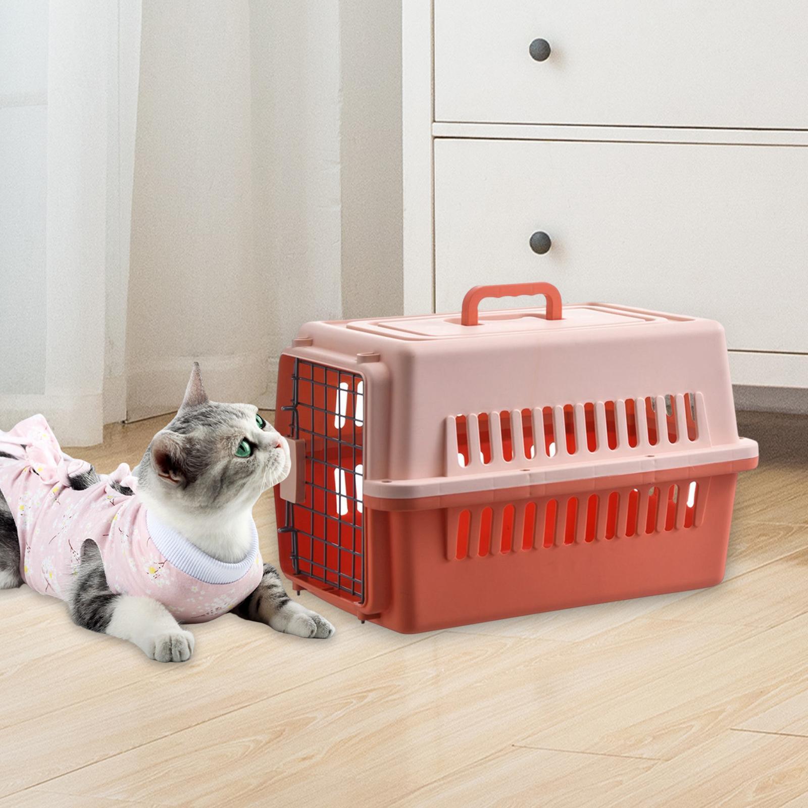 Dog Travel Kennel Nest Tote Organizer Cage Hard Sided Pet Carrier for Cats