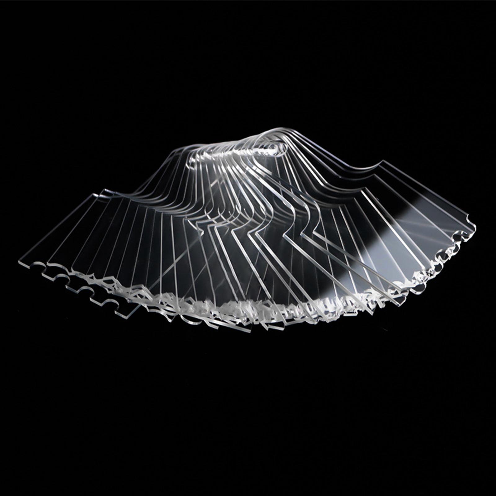 20x Cake Scraper Decorating Tool Supplies Icing for Kitchen Wedding