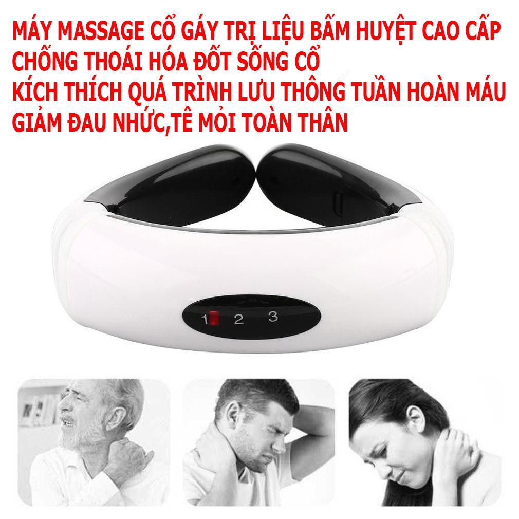 Máy massage cổ vai gáy 3D thông minh