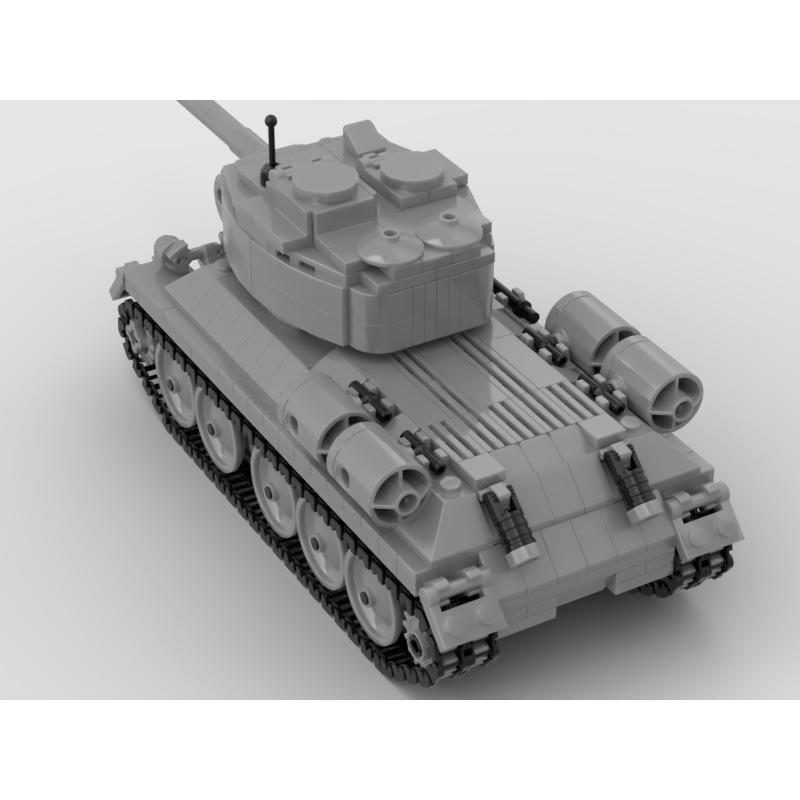 Đồ chơi lắp ráp Moc xe tank T34