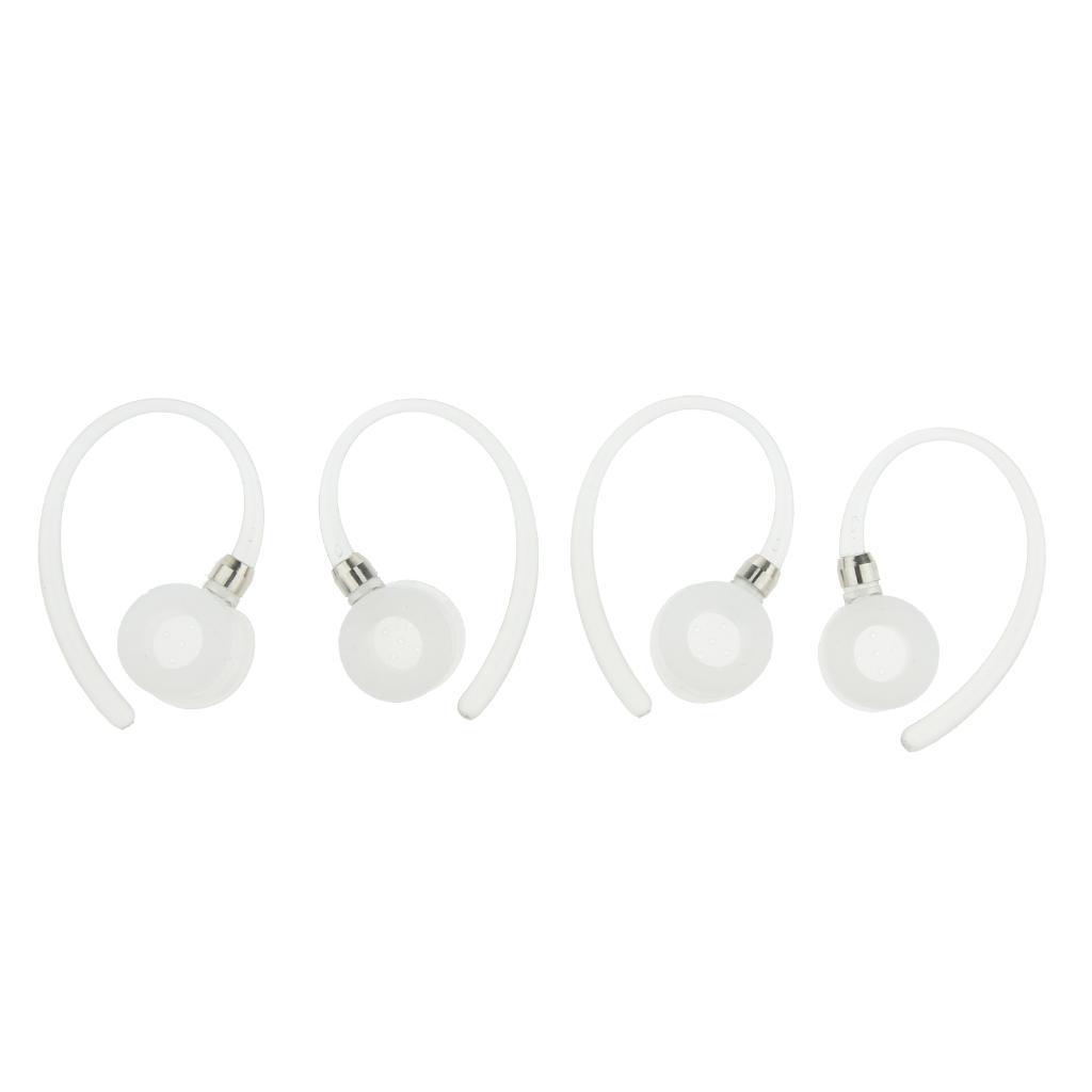 2x 2 Pairs Compatible for Earphone Cover Anti-Slip Silicone Soft Replacement