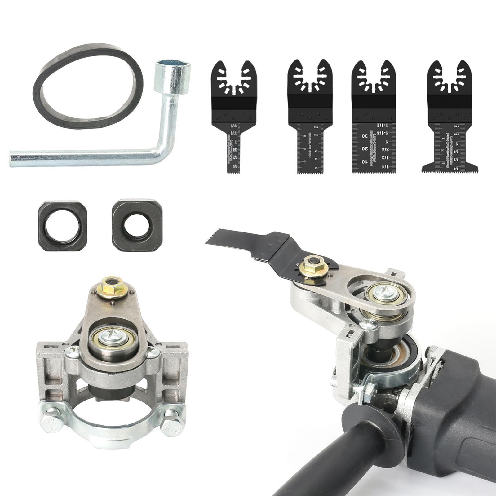 9x Angle Grinder Conversion Head Kits for Gypsum Wall Pruning Cement Mortar