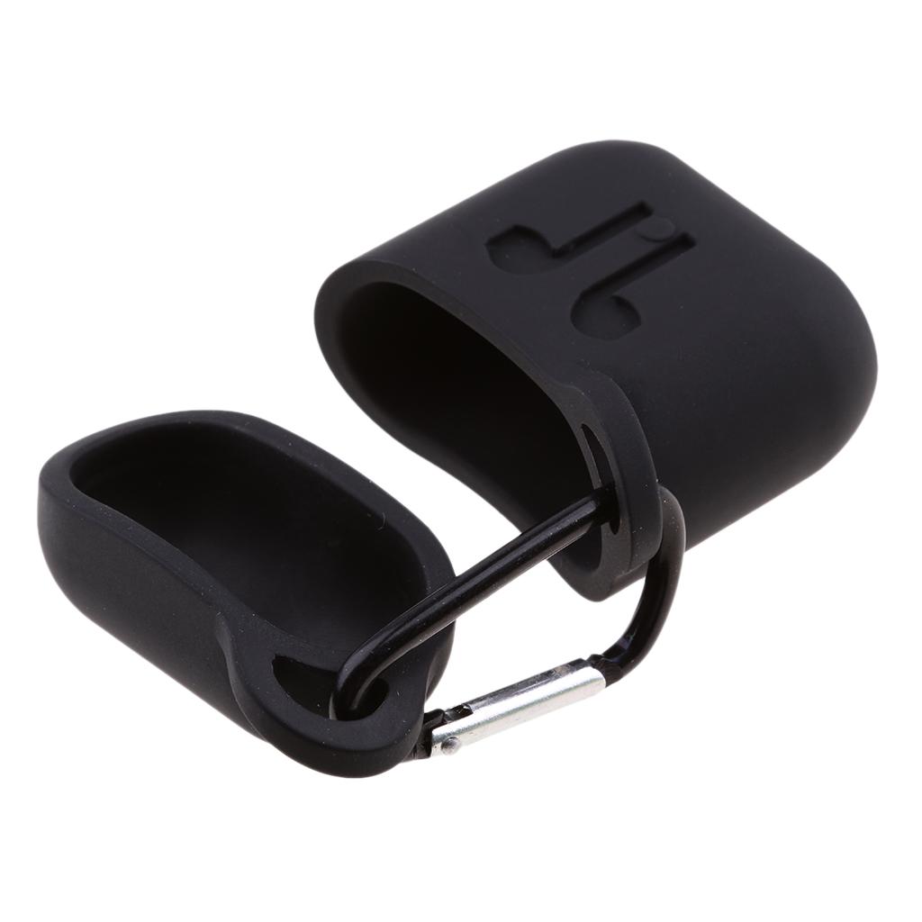 Silicone Protective Cover Case & Metal Keychain for   Black