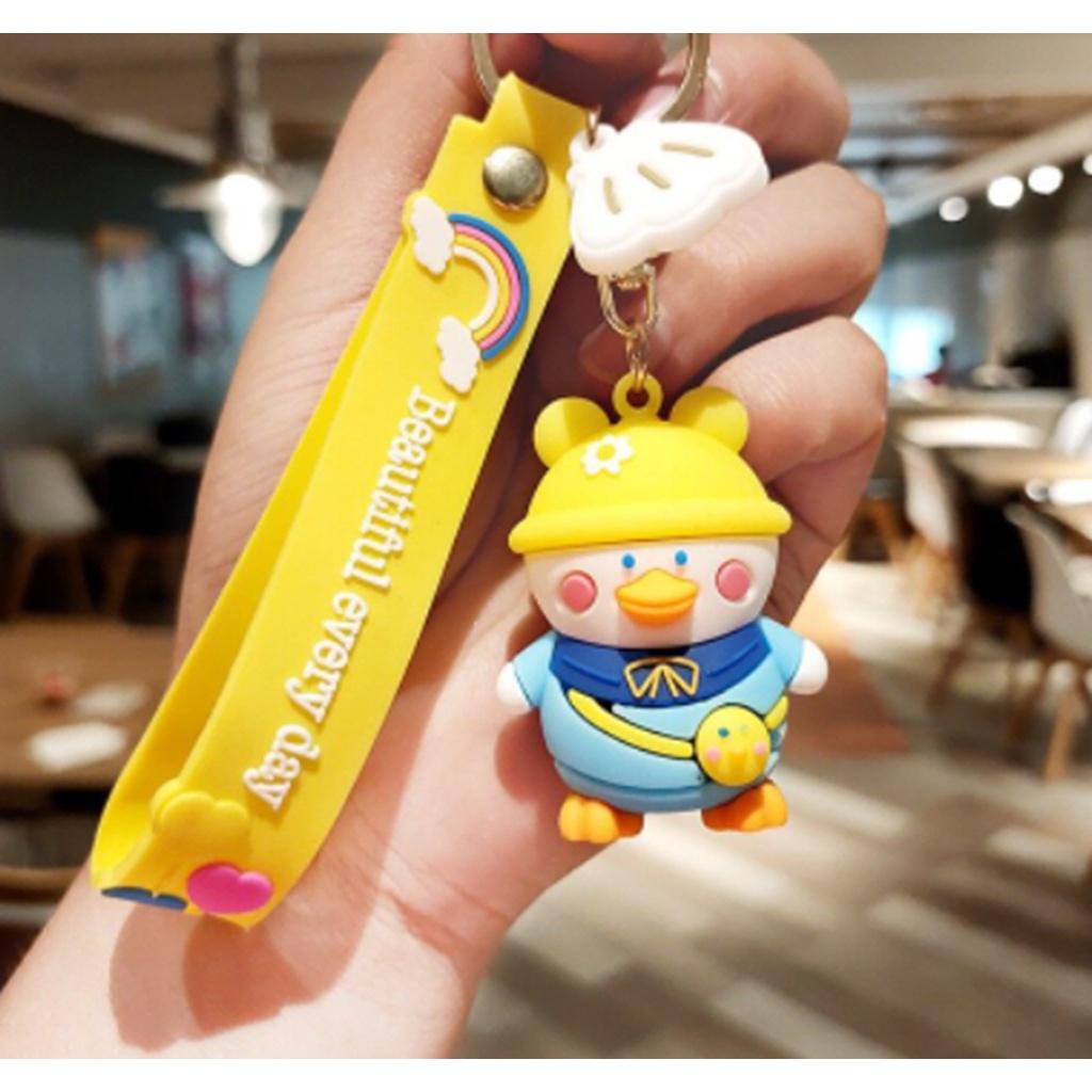 Móc khóa hình chú vịt dễ thương