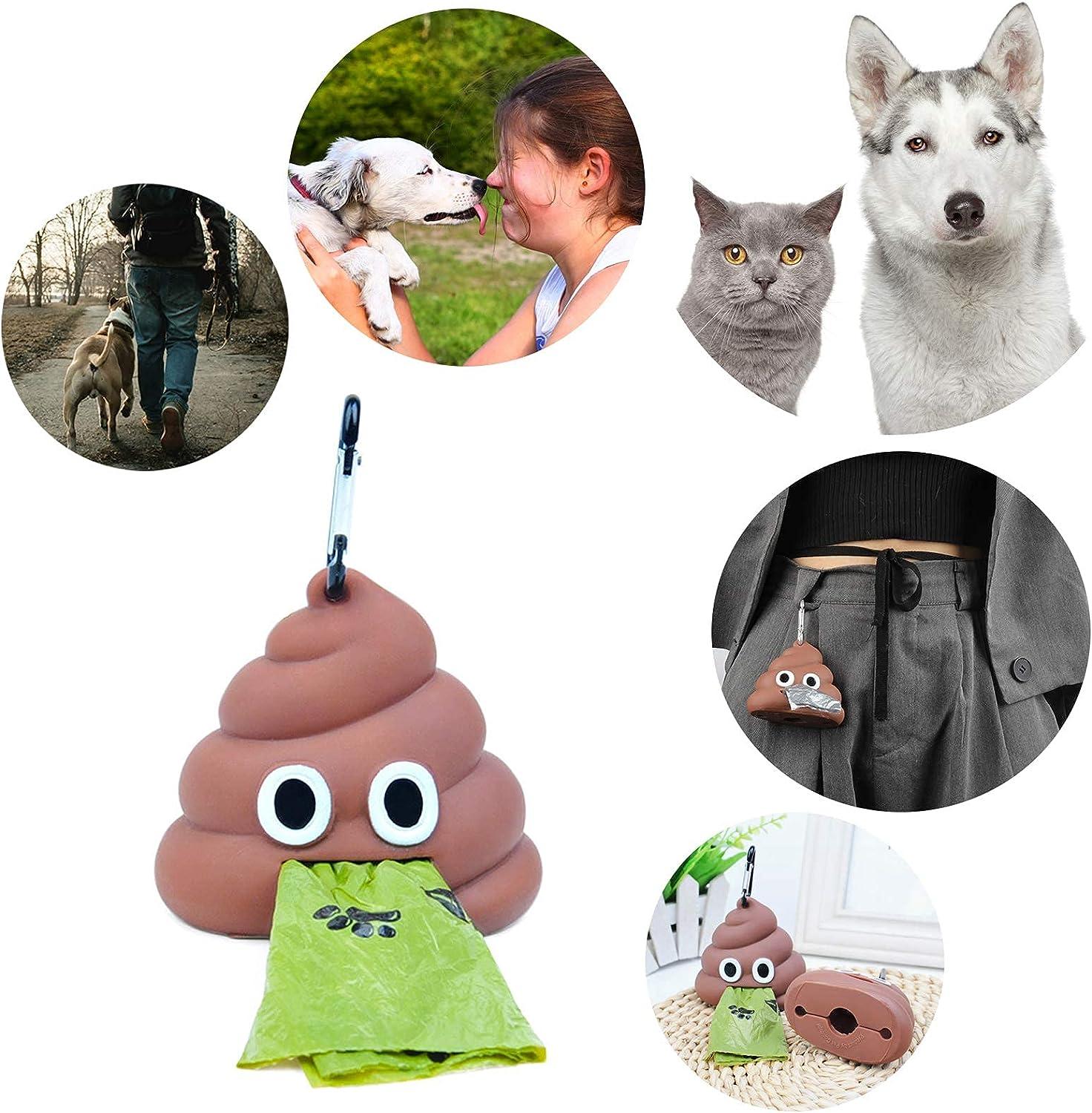 Túi đựng phân chó túi đựng phân chó túi đựng phân chó túi phân phối túi phân phối túi đựng phân có móc chống thấm nước với carabiner cho thú cưng chất thải tã