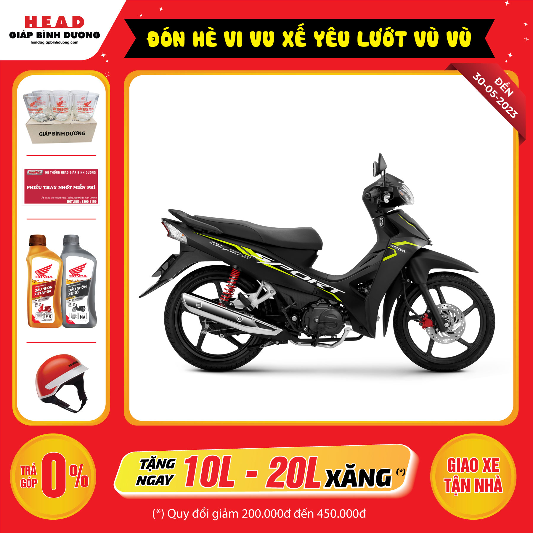 Xe máy Honda Blade - Phiên bản Thể thao