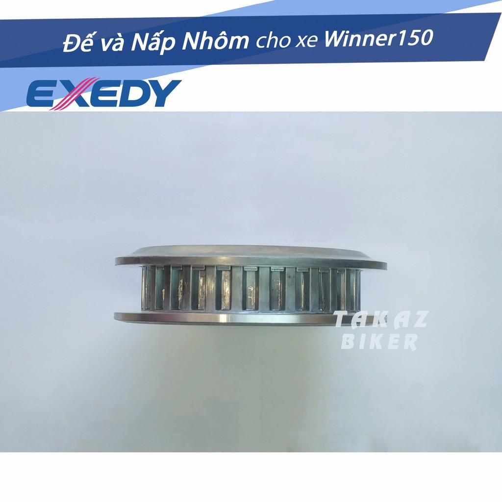 A1 Đế nhôm và Mặt ép Nhôm Exedy dùng cho xe Winner 150 Hàng Exedy