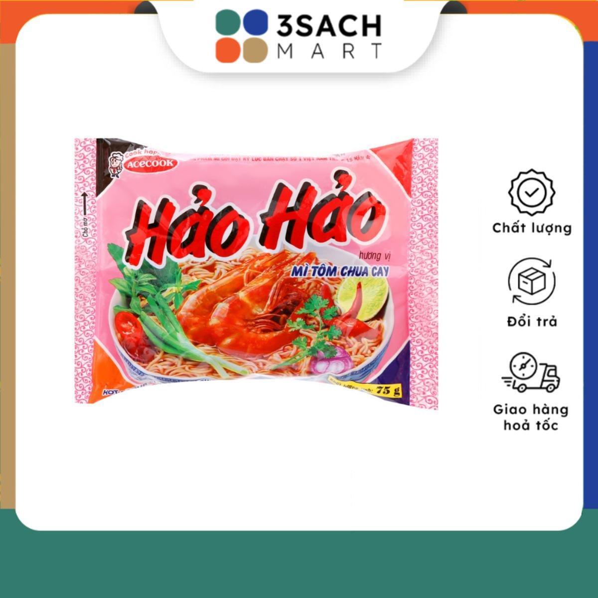 Mì Gói Hảo Hảo Tôm Chua Cay 30 ACE - gói