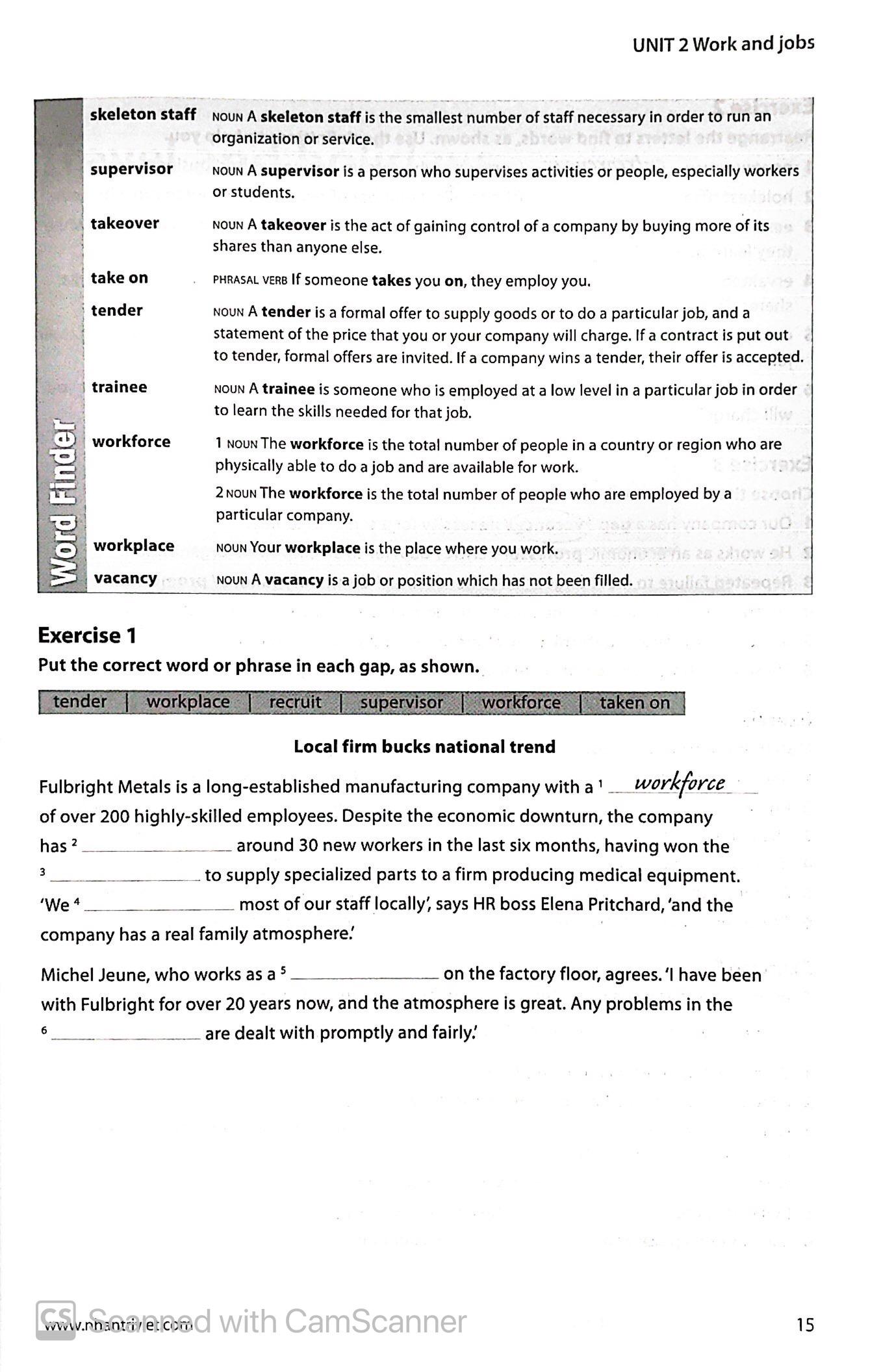 Sách Collins Work On Your Vocabulary - Advanced C1