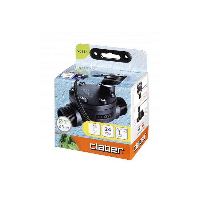 Van Điện Từ 24VAC Claber 90815 kết nối ren ngoài 34mm