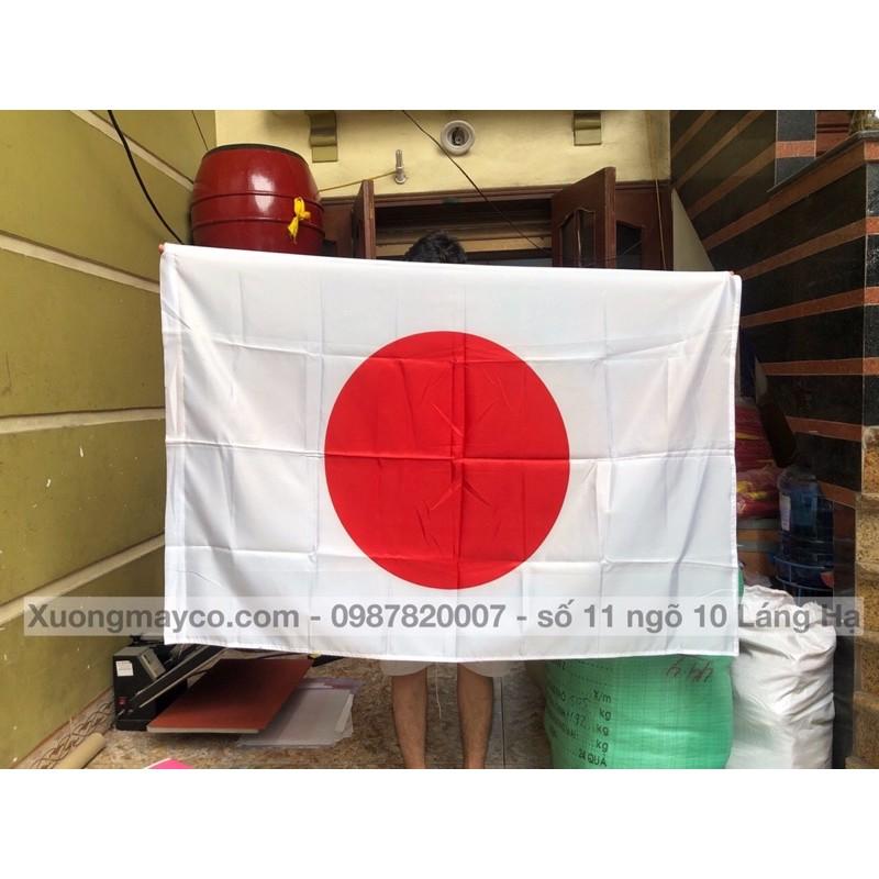 Cờ các nước in chuyển nhiệt 80x120cm