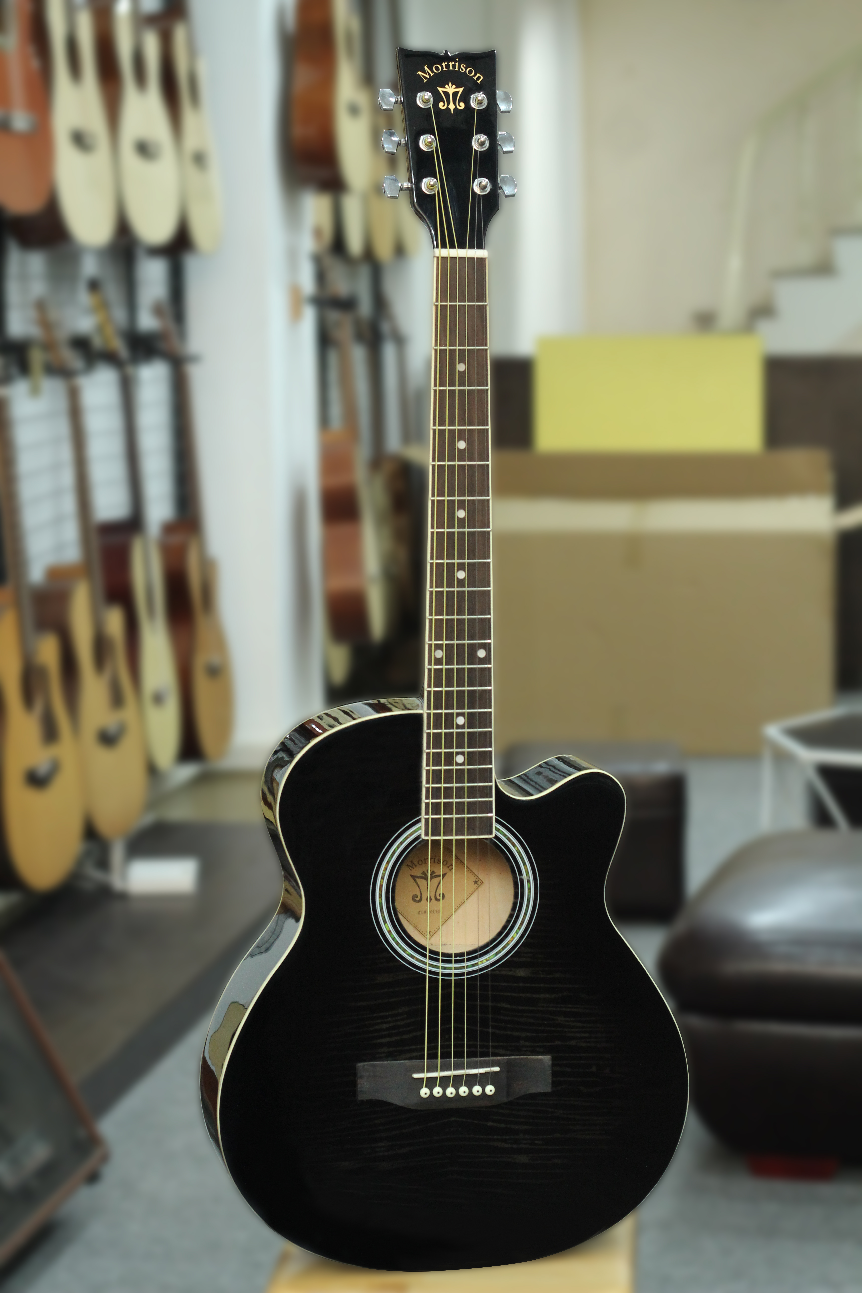 Đàn Guitar Acoustic Morrison MGW 10CBK