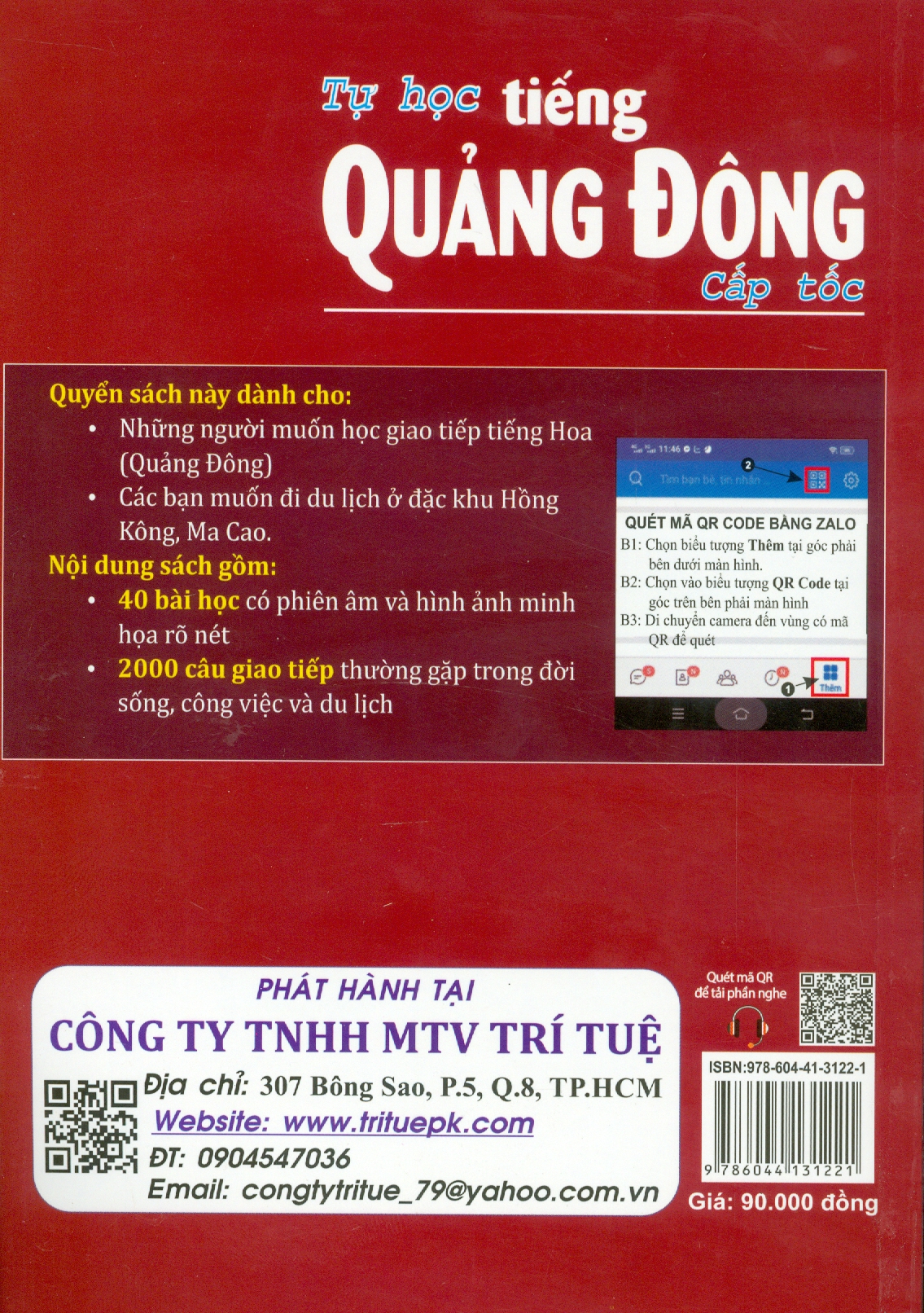 Tự Học Tiếng Quảng Đông Cấp Tốc - Ngọc Lâm, Chí Huy