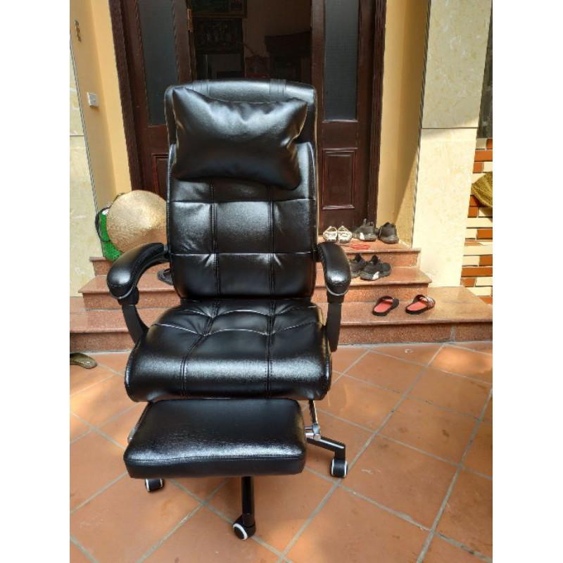 Ghế văn phòng có massage 7 điểm, ghế giám đốc xoay 360 độ tích hợp mát xa thư giãn hàng cao cấp bảo hành 12 tháng