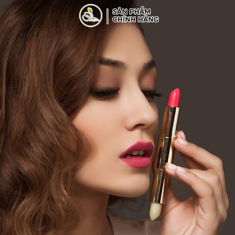 Son Môi Mini Garden Gold 2 in 1 Matte Lipstick Nhung Lì PV997