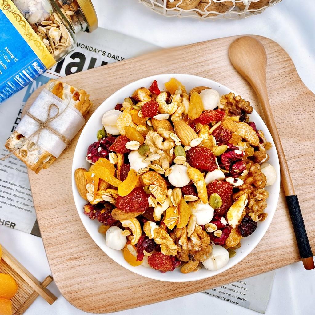 Ngũ cốc giảm cân Granola NOFA không đường siêu hạt Ăn kiêng 