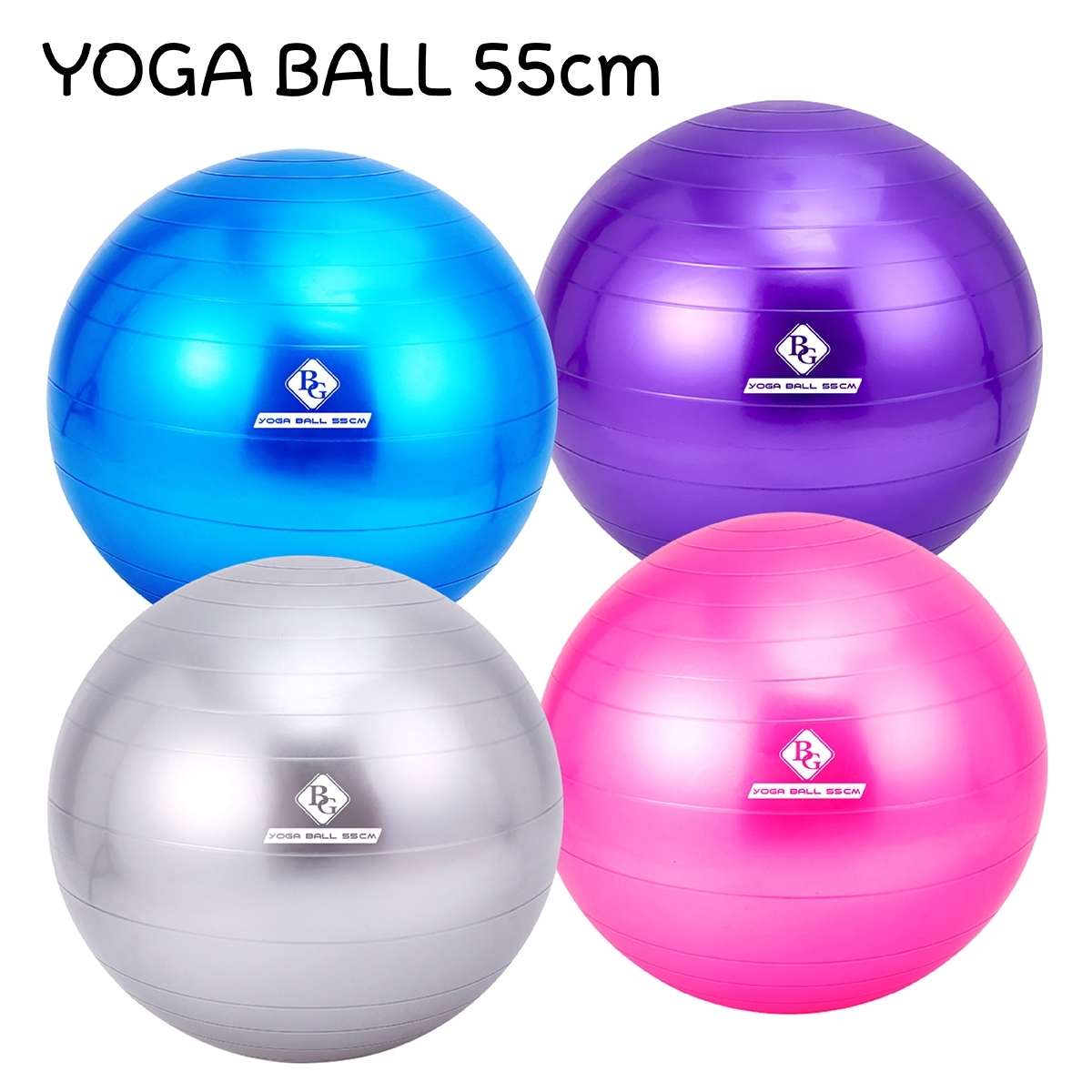 Bóng Tập Yoga 55cm-Bóng Tập Thể Hình- Hàng Cao Cấp Chính Hãng (hàng nhập khẩu)