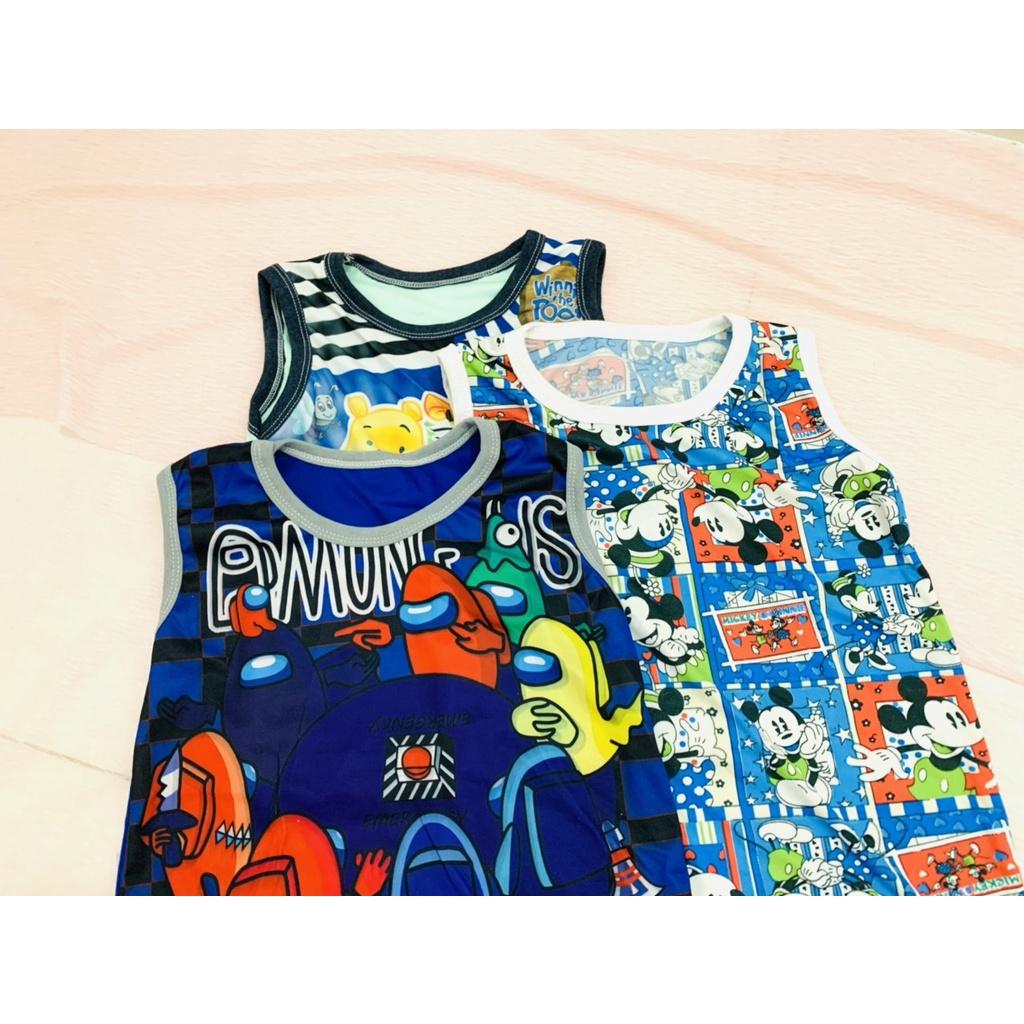 BỘ BA LỖ HOẠT HÌNH NGỘ NGHĨNH CHO BÉ 14-17KG - NUNAM SHOP