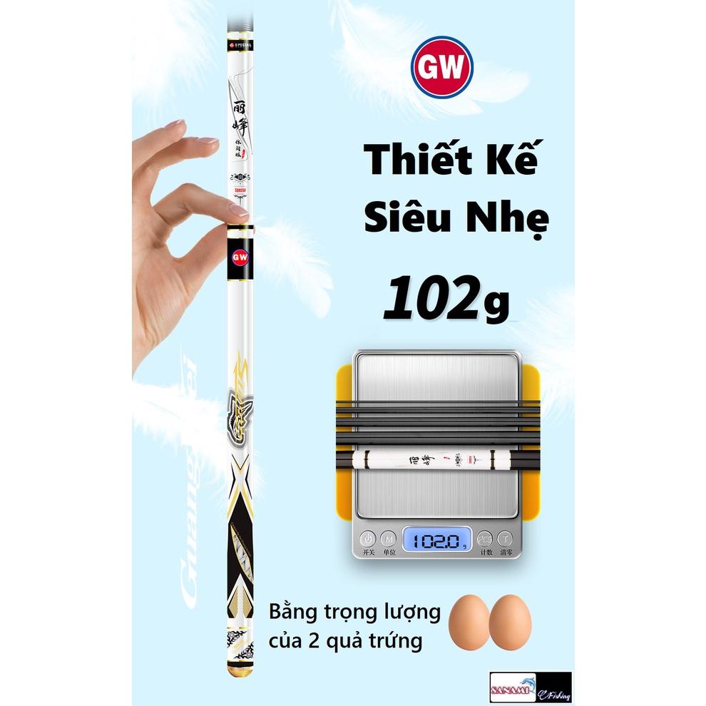 Cần Câu Tay GW 6H Dương Tử CT01 Chuyên Đánh Bạo Lực Siêu Khoẻ - Sanami Fishing