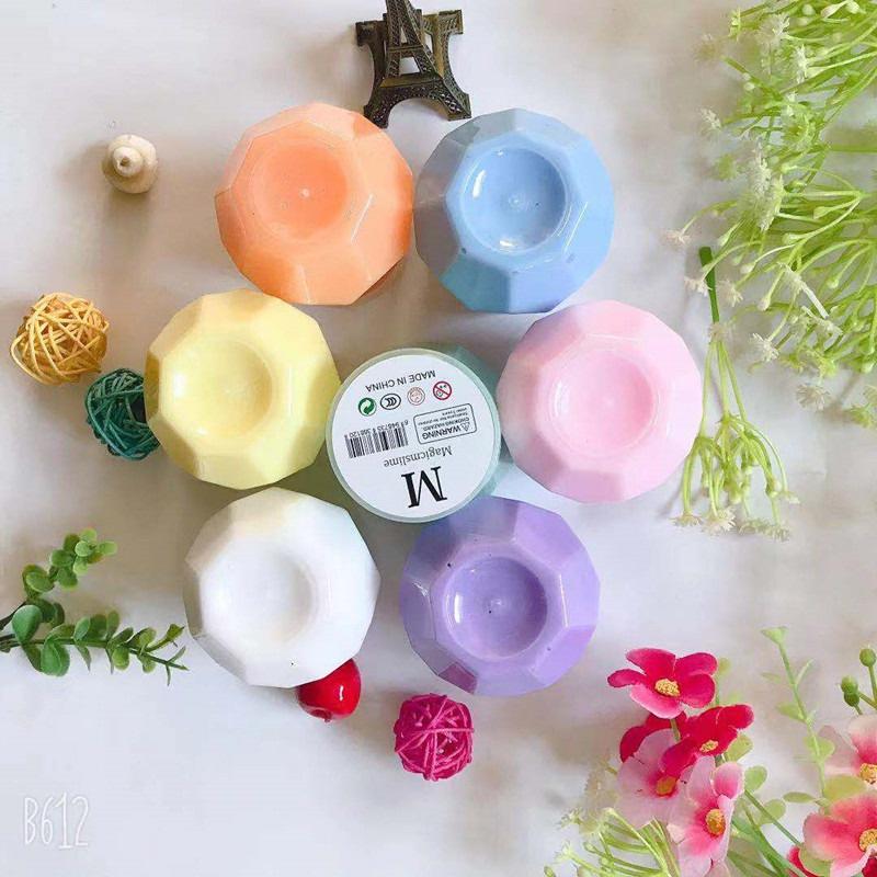 Slime chữ M màu rainbow pastel 7 màu cực đẹp Đồ chơi slam chất nhầy ma thuật squishy