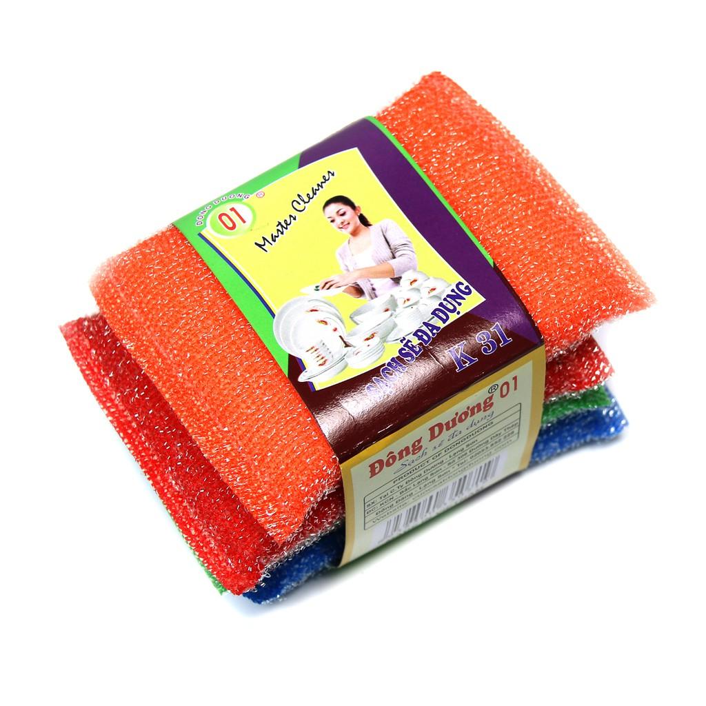 4 miếng cước cọ xoong kim tuyến