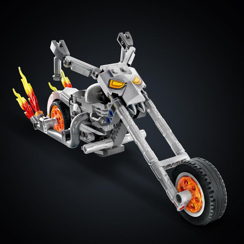 Đồ Chơi Lắp Ráp LEGO Superheores Xe Đua Mô Tô Của Ma Tốc Độ 76245