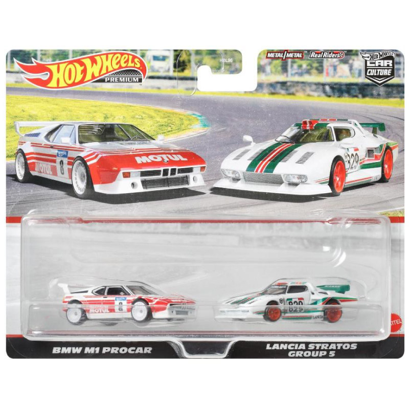 Đồ Chơi HOT WHEELS Bộ Đôi Siêu Xe  Premiums 8 HFF30/HBL96