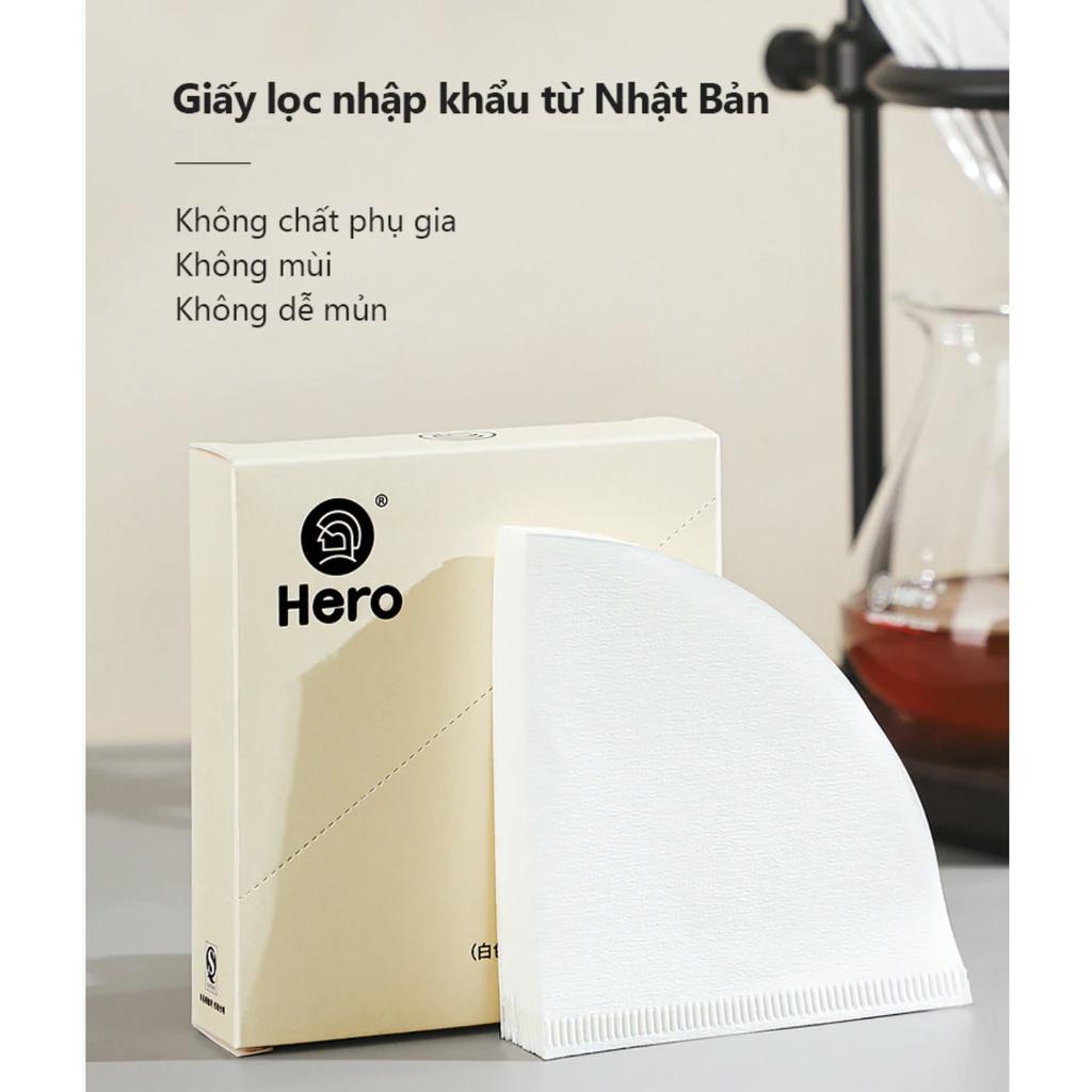 Giấy lọc cà phê Hero V60, giấy lọc nhập khẩu từ Nhật Bản