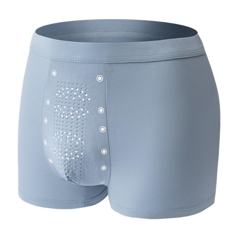 Combo 4 quần lót Boxer nam sợi cotton cao cấp kháng khuẩn, mat xa co giãn 4 chiều AVI - 391