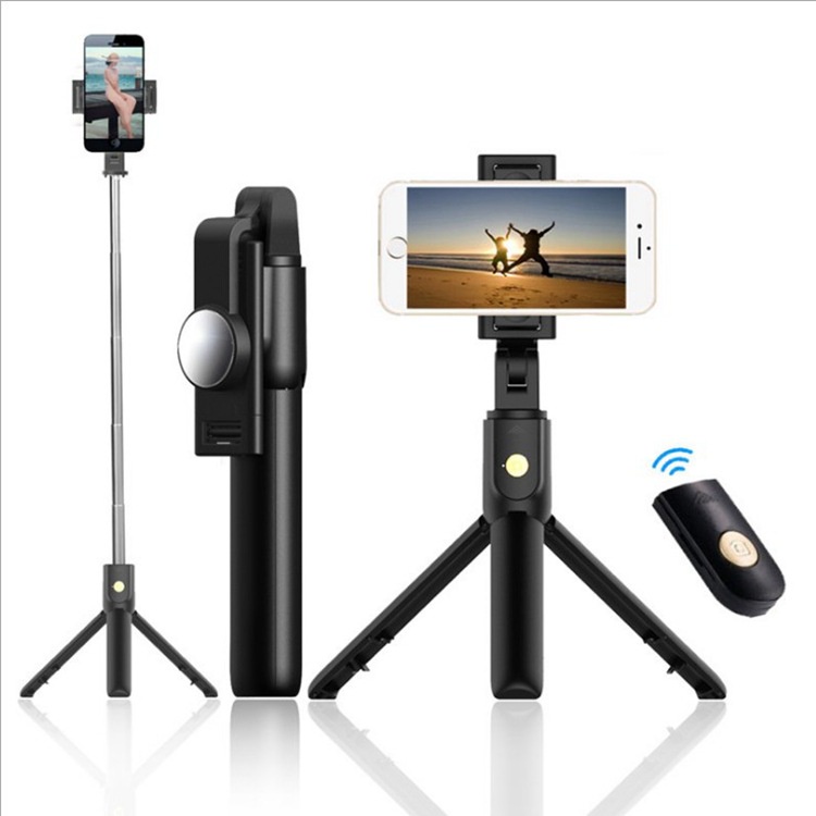 Gậy Chụp Ảnh Tự Sướng Bluetooth 3 Chân Đa Năng – Tripod K20– Chụp Hình Selfie