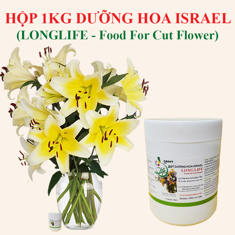 HỘP DƯỠNG HOA TƯƠI LÂU DÀNH SHOP HOA LOẠI 1 KG