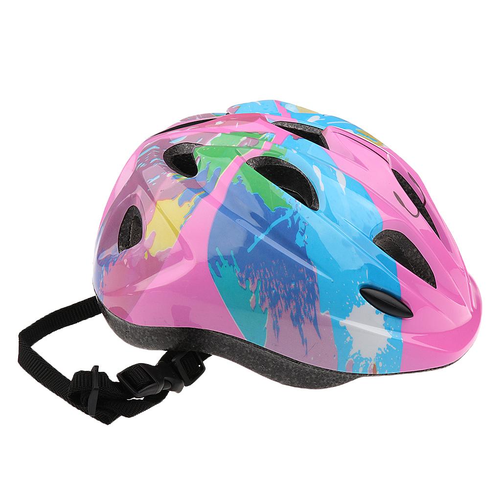 7 Pieces Kid Child Roller Skating Bike Helmet Knee Wrist Guard Elbow Pad Set
