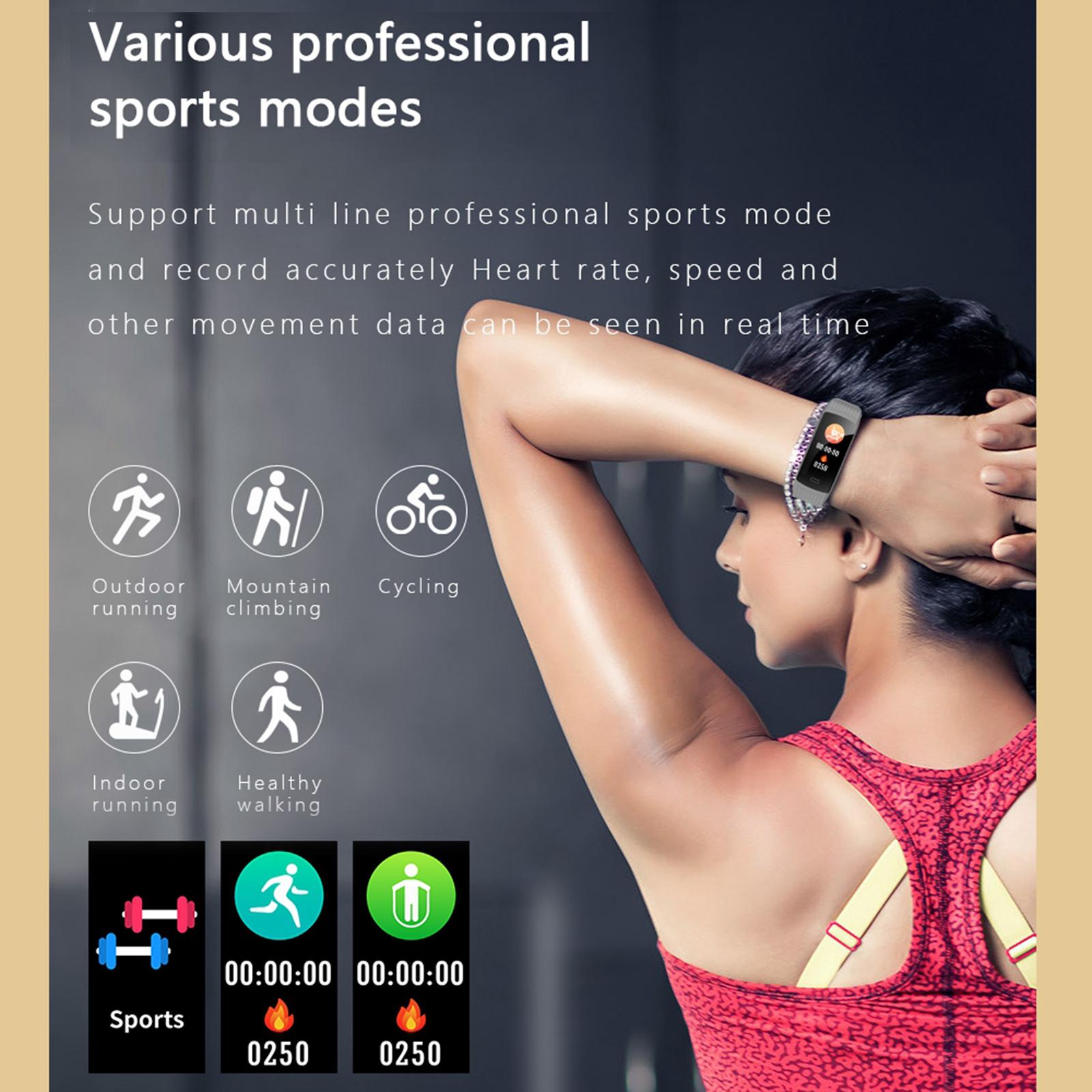 Smart Watch for Android and iOS Phones Smartwatch Fitness Tracker 0.96 Inch Touch Screen Sleep Monitor for Men Women Compatible with iOS Android