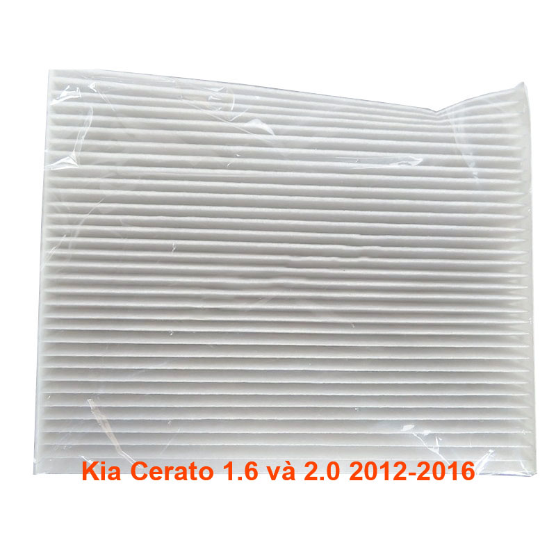 Lọc gió điều hòa AC0222-7 dành cho Kia Cerato 1.6 và 2.0 2012, 2013, 2014, 2015, 2016 97133-2H001