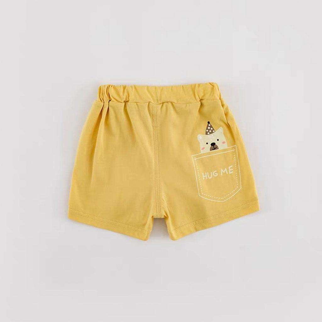 Quần Short Cho Bé Trai In Khủng Long, Quần Đùi Trẻ Em Vải Cotton Cao Cấp Co Giãn 4 Chiều Cho Bé 7-18kg - ROSY KIDS