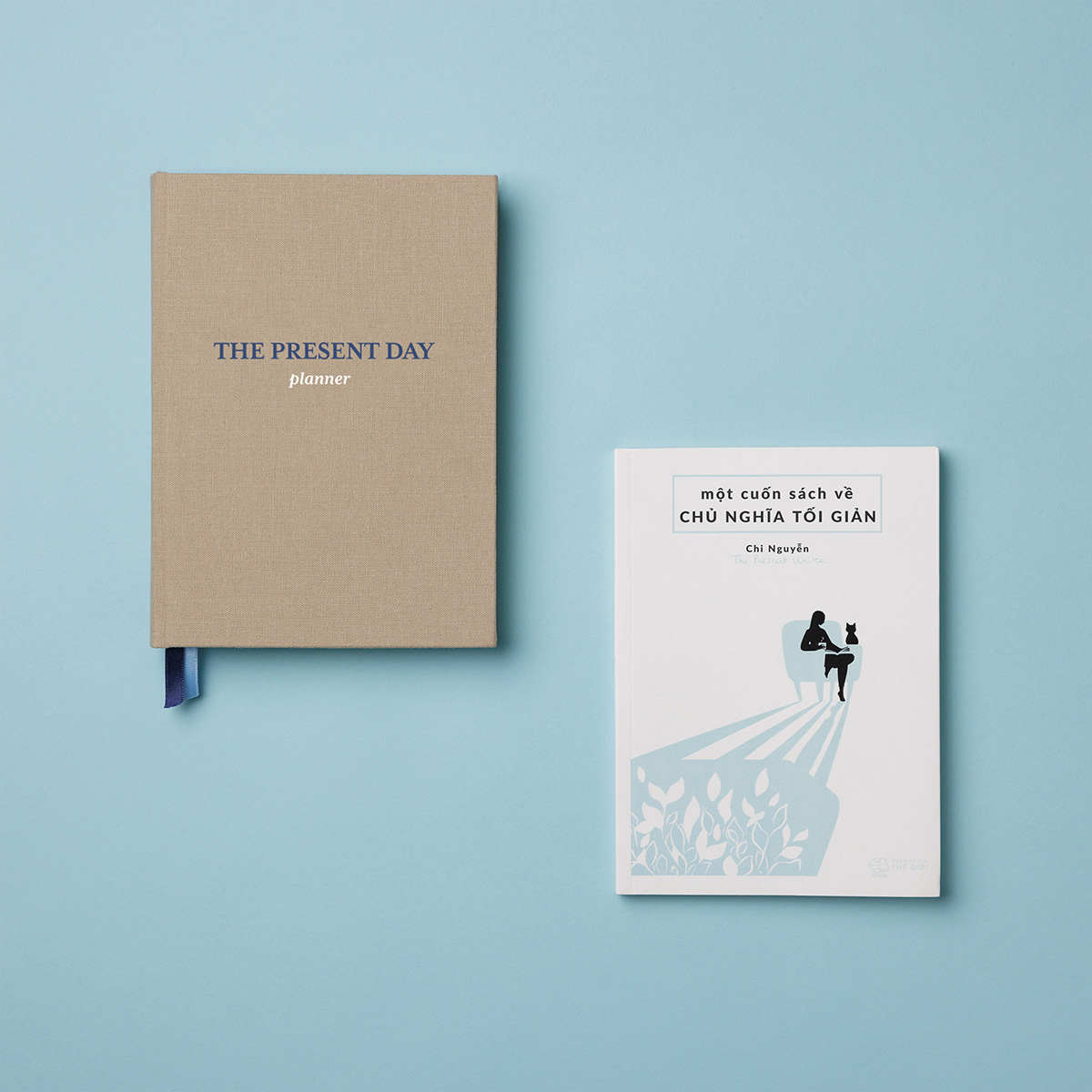 Combo Sổ kế hoạch The Present Day + Sách Tối Giản