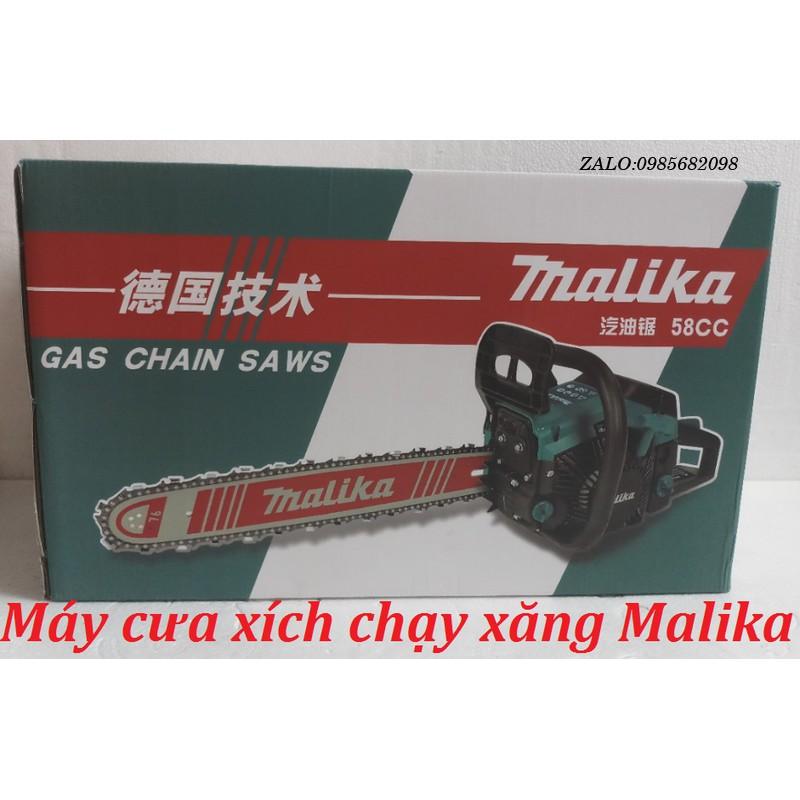 Bộ Máy cưa xích chạy xăng MALIKA