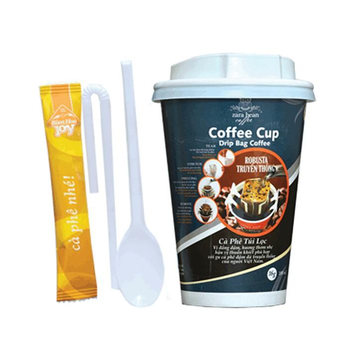 In 2000 ly giấy 12oz dùng cho cà phê mang đi