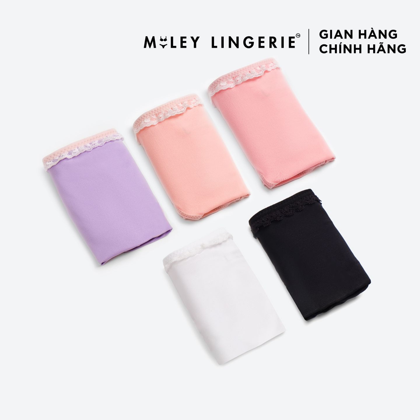 Bộ 10 Quần Lót Nữ Thun Lạnh Fashion Miley Lingerie - BMS_01 - Giao Màu Ngẫu Nhiên