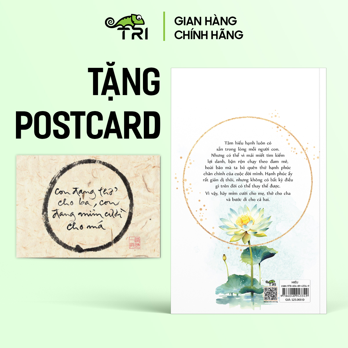 Sách Hiếu - Thở Cho Ba, Mỉm Cười Cho Má - Tuệ Tri