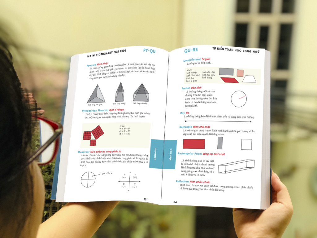Math Dictionary For Kids - Từ điển toán học song ngữ