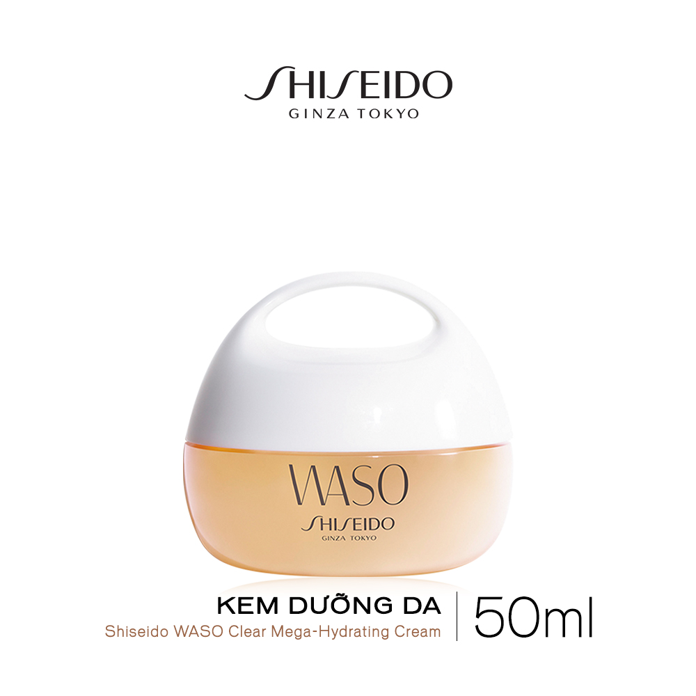 Kem Dưỡng Da Shiseido Waso Clear Mega-Hydrating Cream (50ml) - 13958