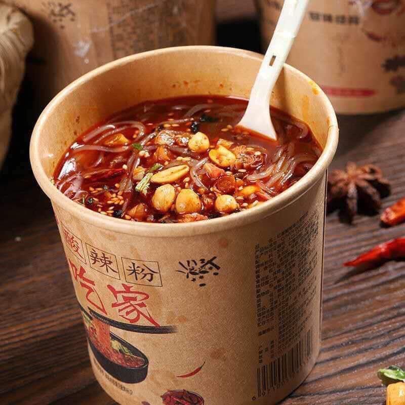 1 Hộp miến chua cay - chính hãng JUNJIE