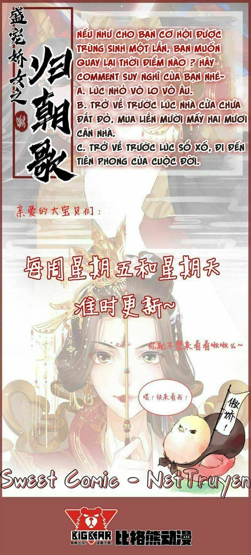 thịnh sủng kiều nữ trở về triều ca chapter 4 41