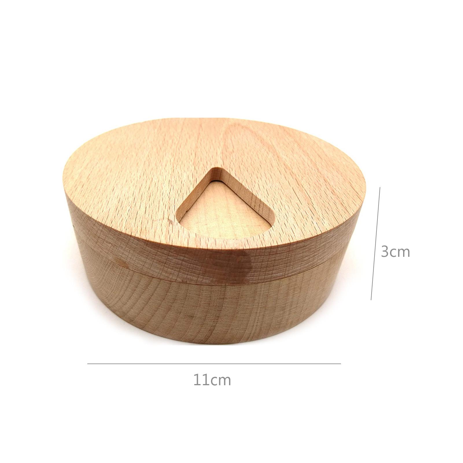 Hộp đựng thuốc có 7 ngăn cho 7 ngày, bằng gỗ, bền, thân thiện