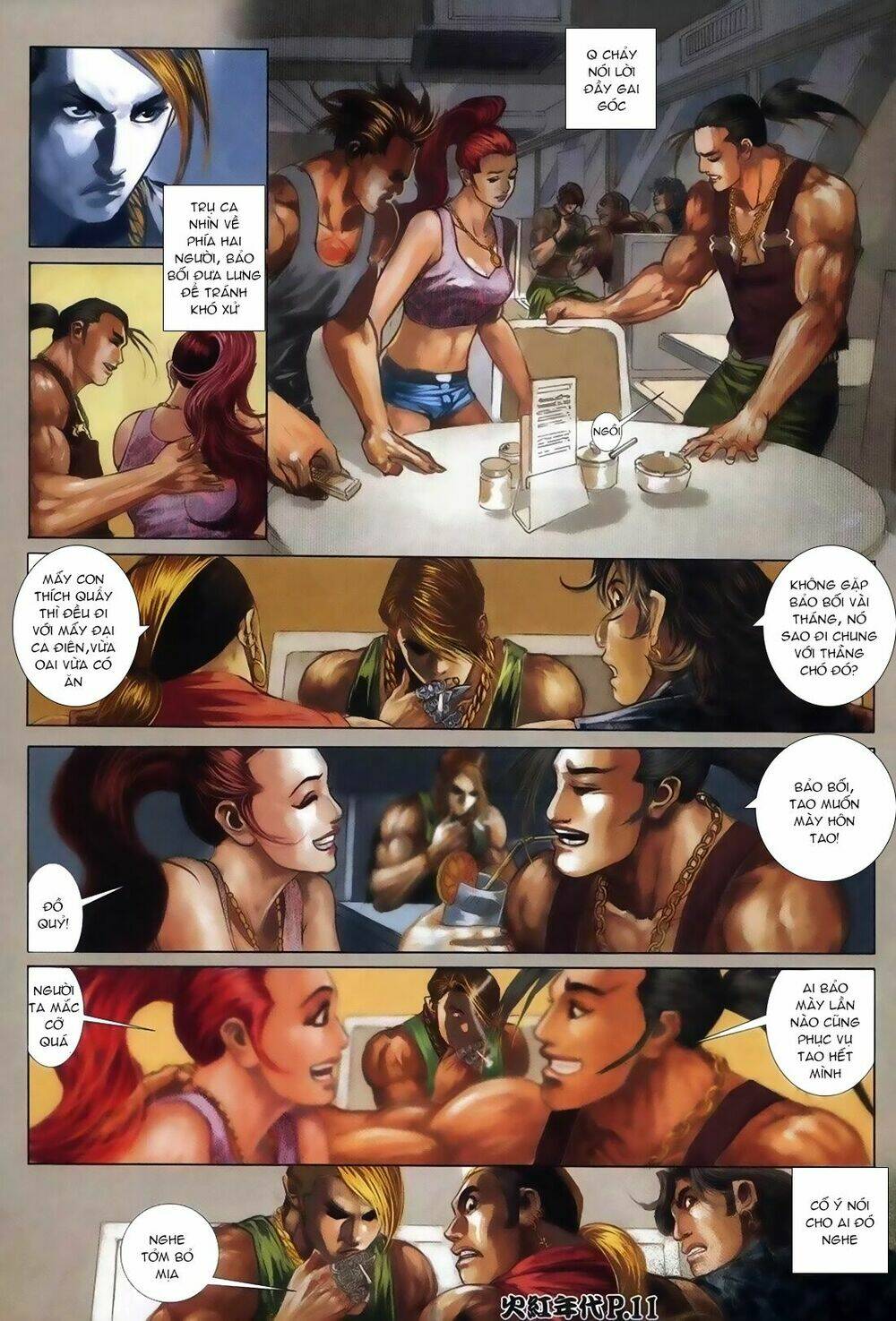 hỏa hồng niên đại hắc cốt đường chapter 111 7