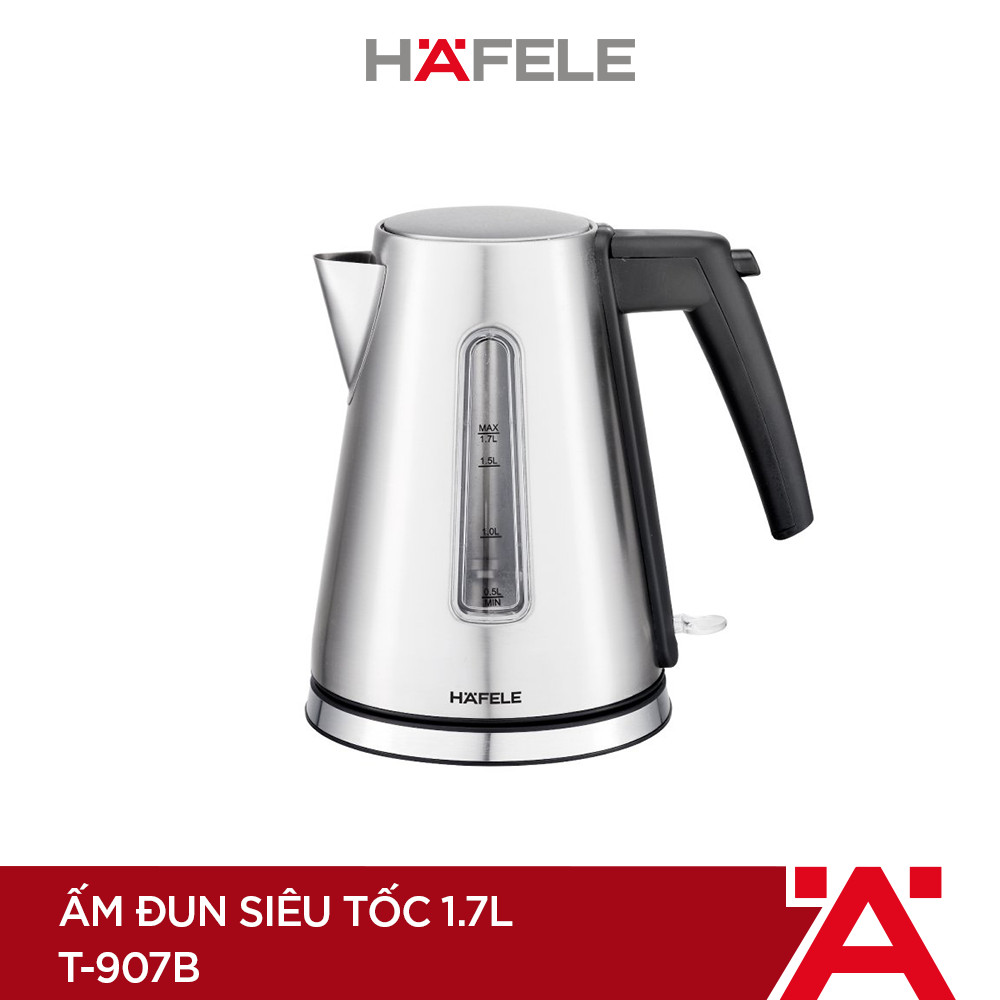 Ấm Đun Siêu Tốc Hafele T-907B - 535.43.731 - 1,7L (Hàng chính hãng)