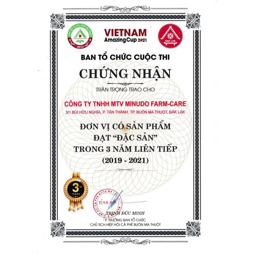 Cà phê bột pha phin AEROCO 99 nguyên chất 100% rang mộc hậu vị ngọt thơm quyến rũ, hộp 250g