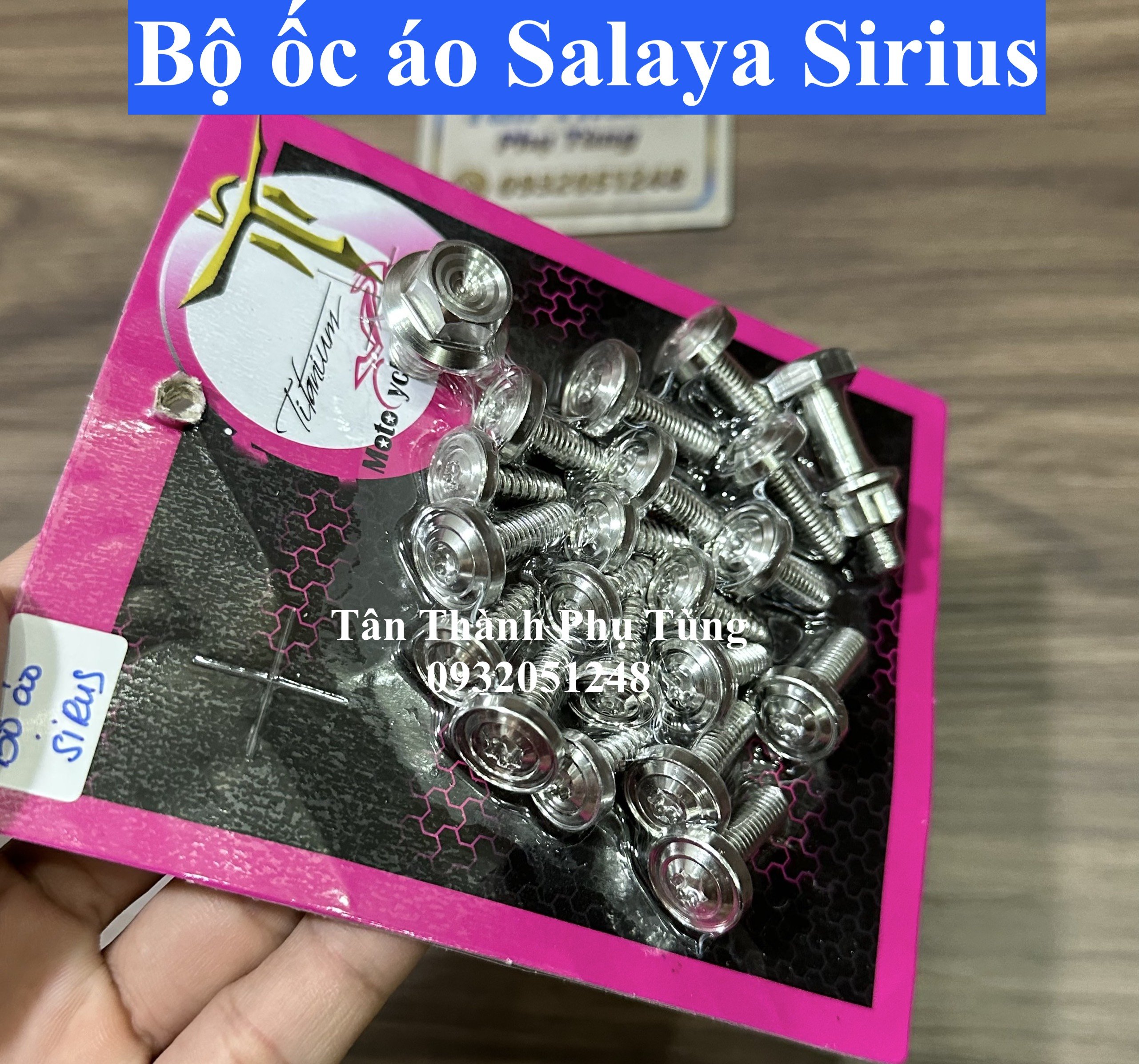 Bộ ốc áo Salaya dành cho Sirius đầu Thái